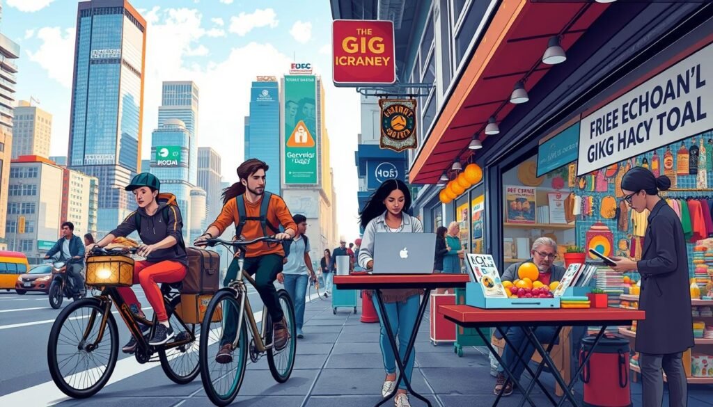 Gig economy side hustles