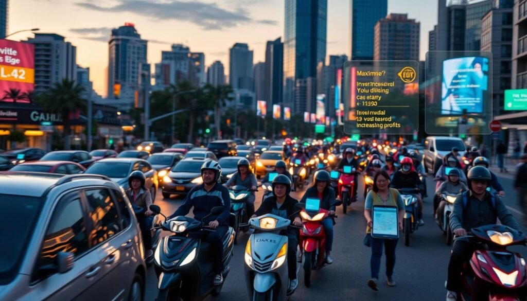 Maximizing rideshare profits