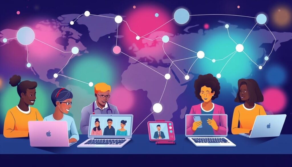 Networking for remote work opportunities