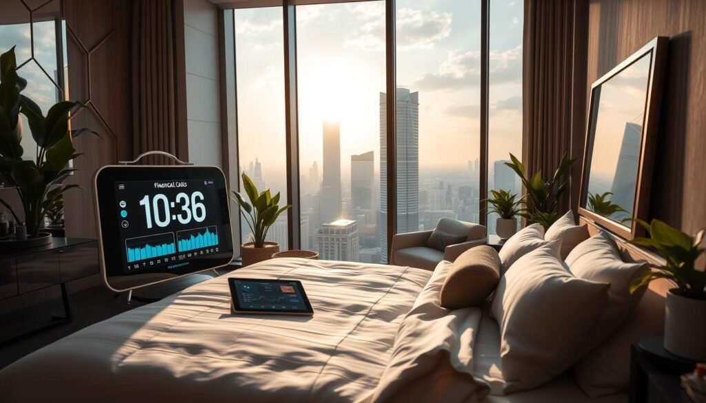 Technology enhancing wealth-focused morning habits