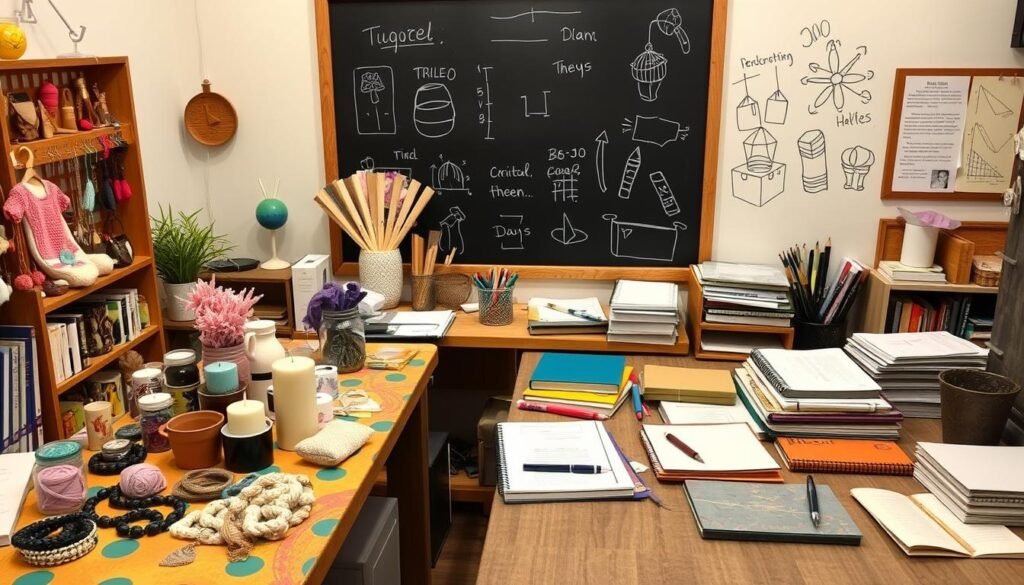 Tutoring and handmade items for quick cash